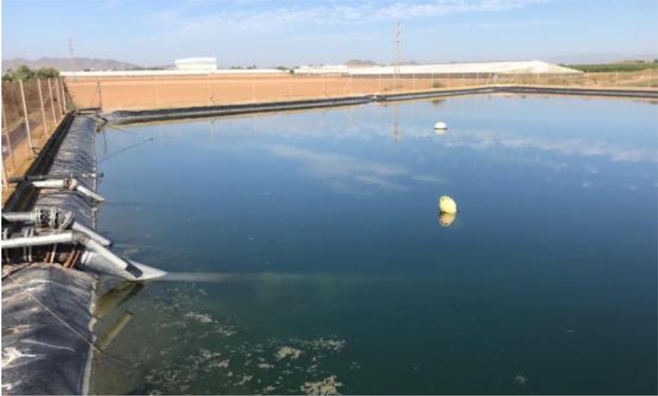 Mejora balsas de riego - DESPUÉS